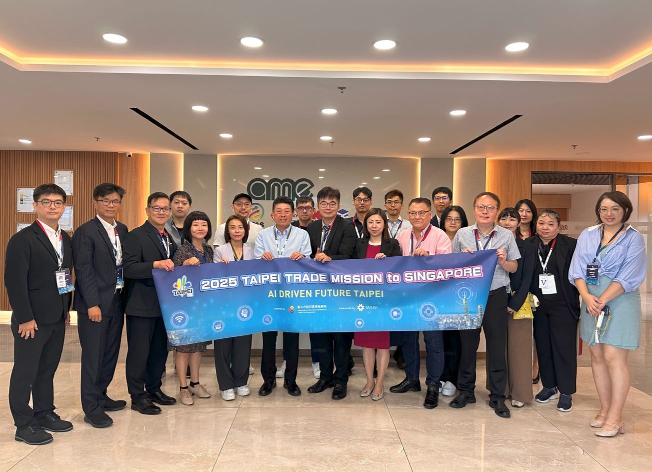 臺北AI能量閃耀新加坡科技週 促成超過2,500萬美元潛在商機...