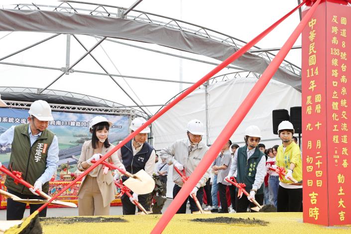 國道8號系統交流道改善動工　提升南科交通效能、串聯地方...