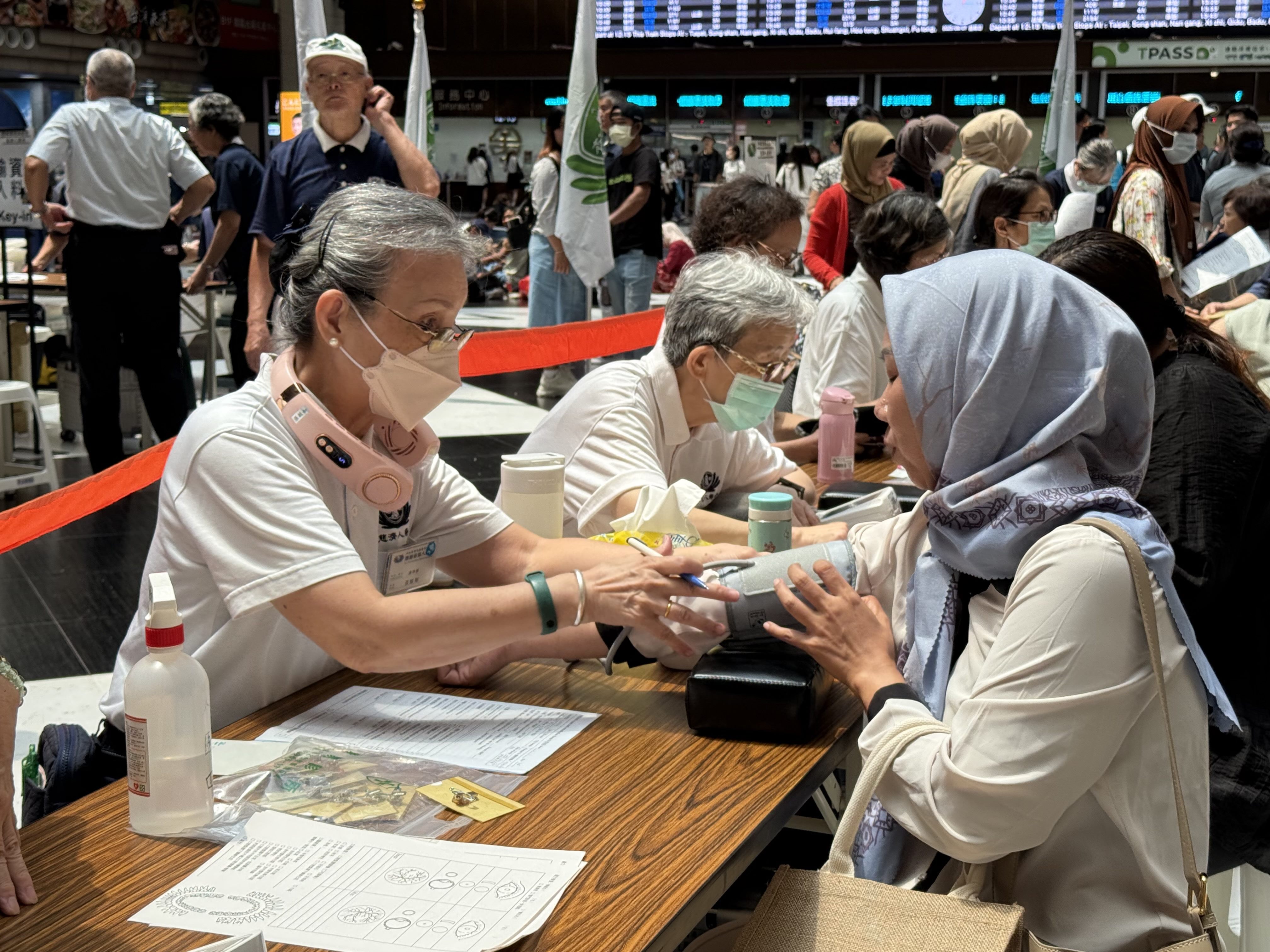 北市最後一場移工健檢   11/9臺北車站大廳多功能展演區登場