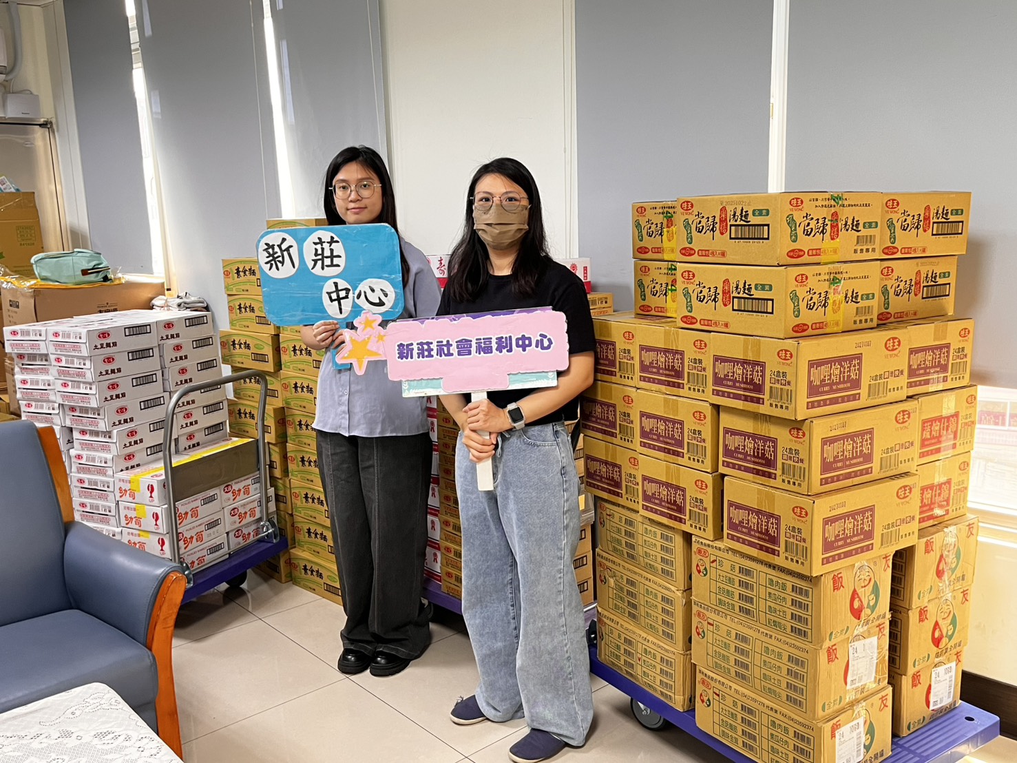 天極佛堂捐贈民生物資4年累計400萬  每月主動送達社福中心