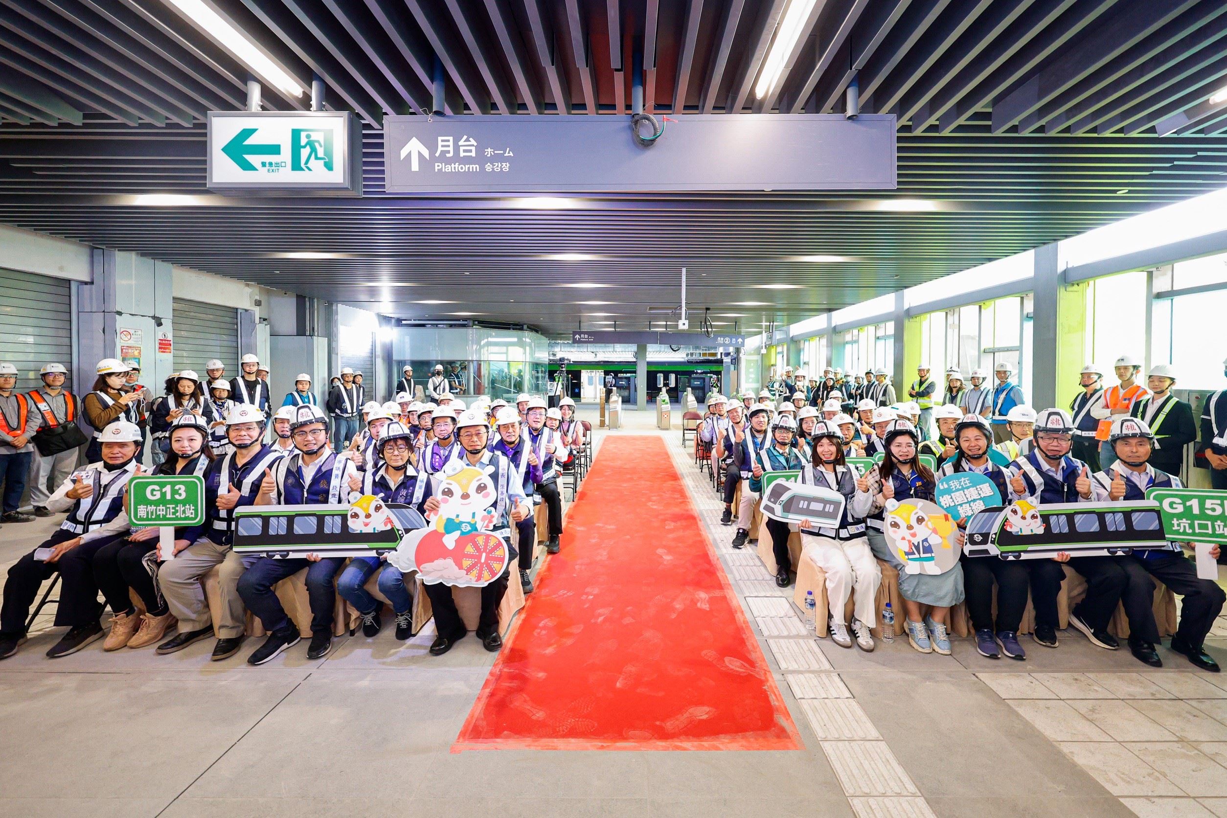 桃園捷運綠線列車測試範圍擴大   北段五站直通機場捷運