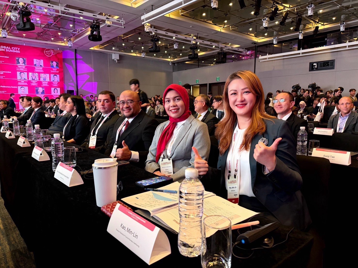 外國旅客成長率居冠  高閔琳出席全球城市觀光高峰會