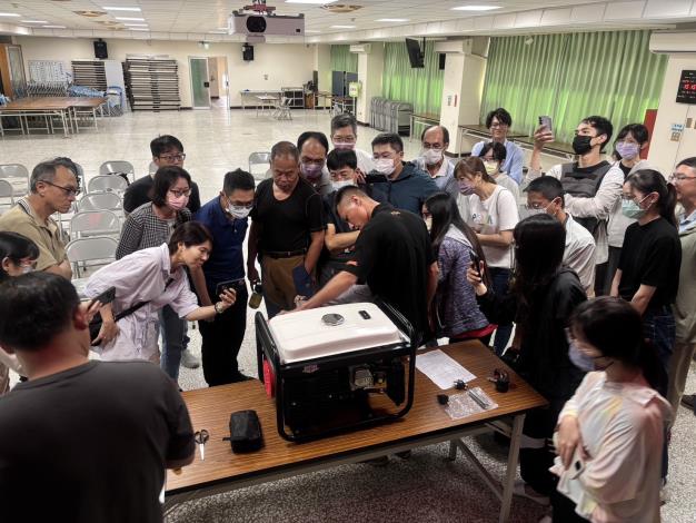 臺南市全力部署「一里一台發電機」 強化防災韌性  守護市民安全