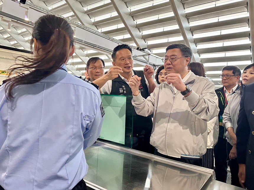 卓揆赴桃機視察邊境防疫  桃市府籲政院同時部署三大戰場...