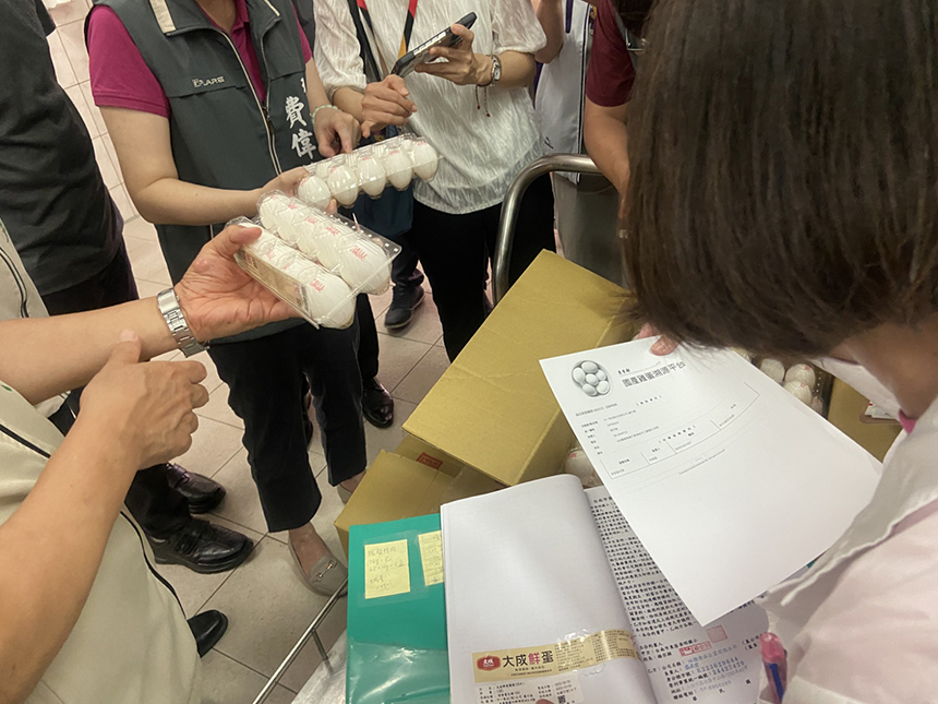 南市學校午餐蛋品全面清查  確認無使用芬普尼雞蛋...