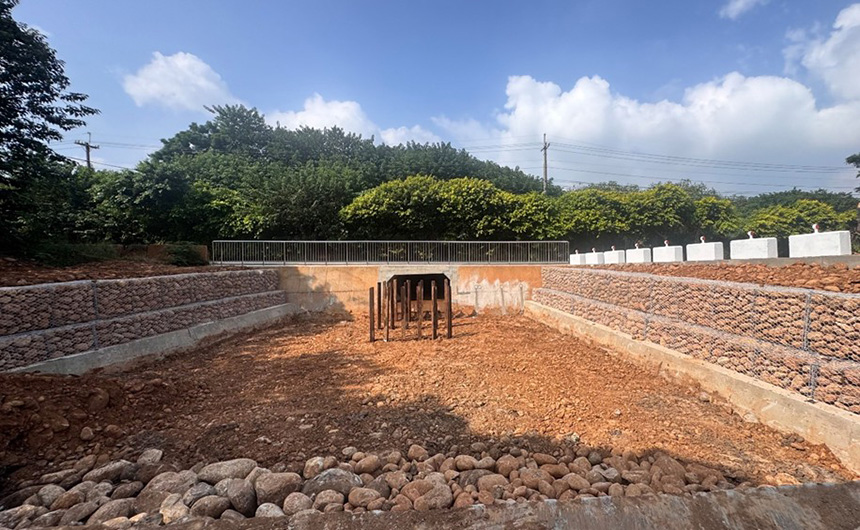 力爭經費加強排水  沙鹿竹林南溪野溪整治完工...