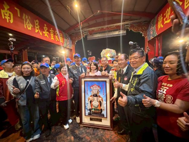 北港媽祖南都巡歷圓滿順利 市府感謝宮廟、市民攜手守護信...