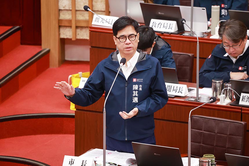 打造高雄成為AI智慧城市  陳其邁：持續推動淨零接軌國際
