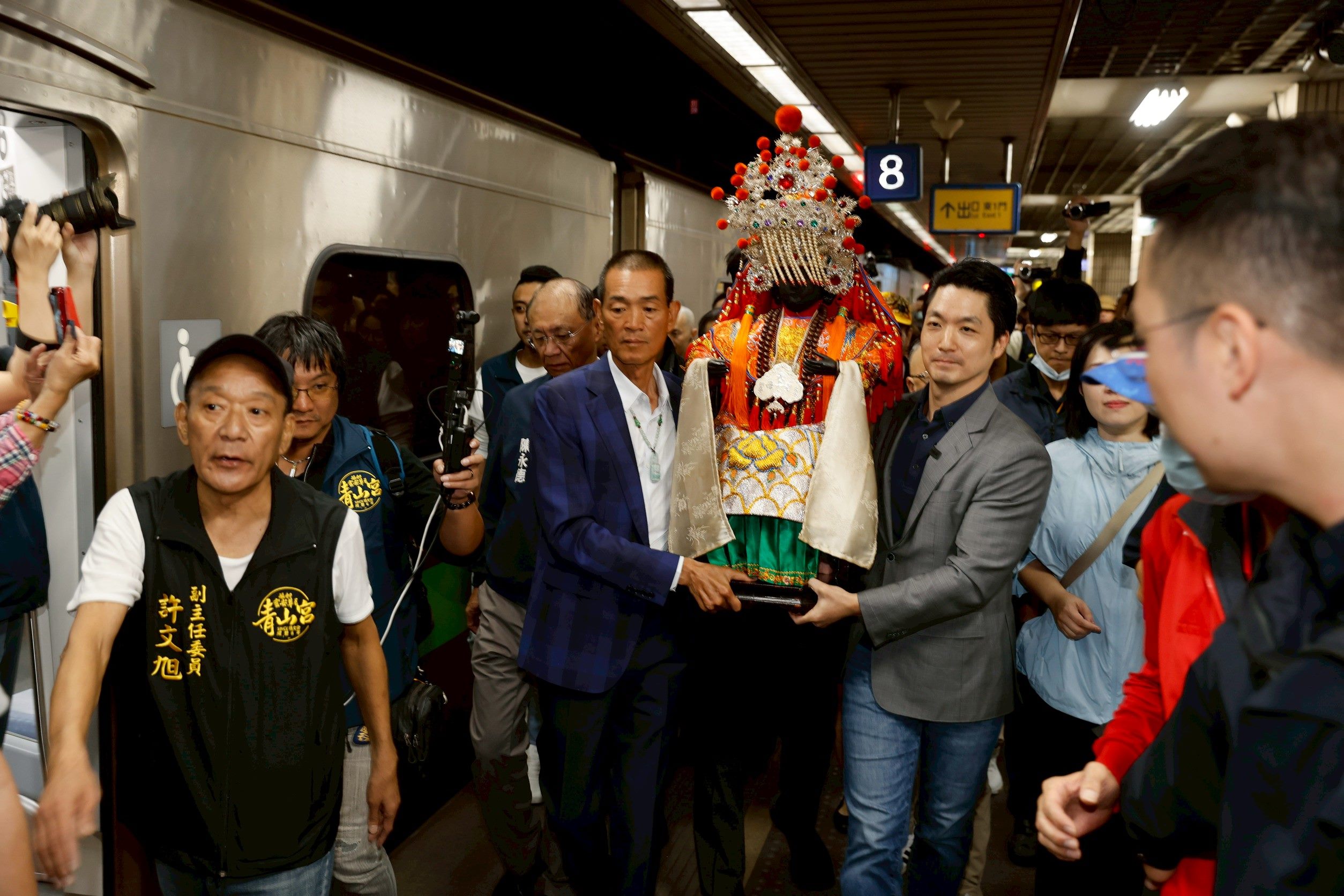 2025青山王祭北港媽北上贊境 蔣萬安祈福：合境平安、百業...