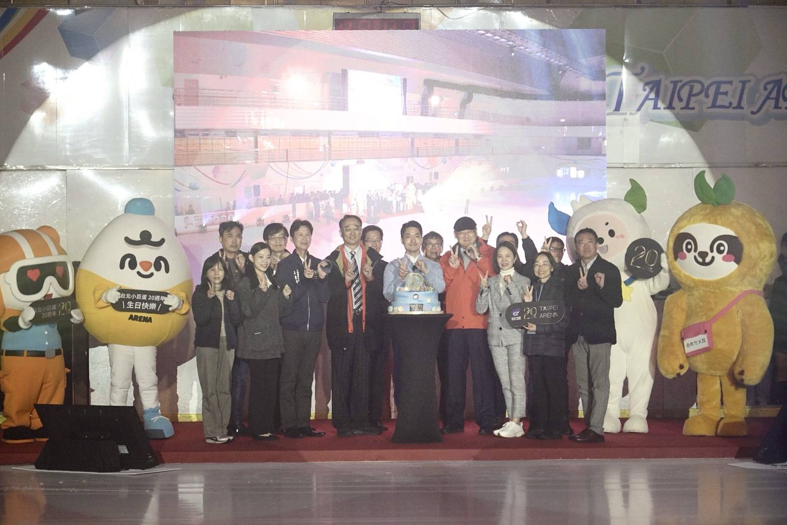 歡慶臺北小巨蛋20週年慶 蔣萬安宣布加碼優惠回饋市民...