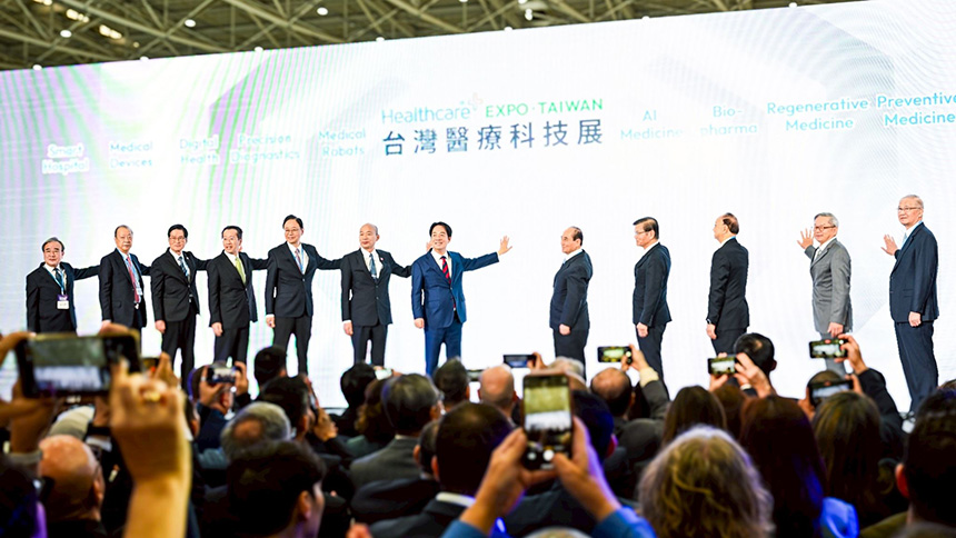 第九屆台灣醫療科技展登場  張善政期許將新科技導入市政...