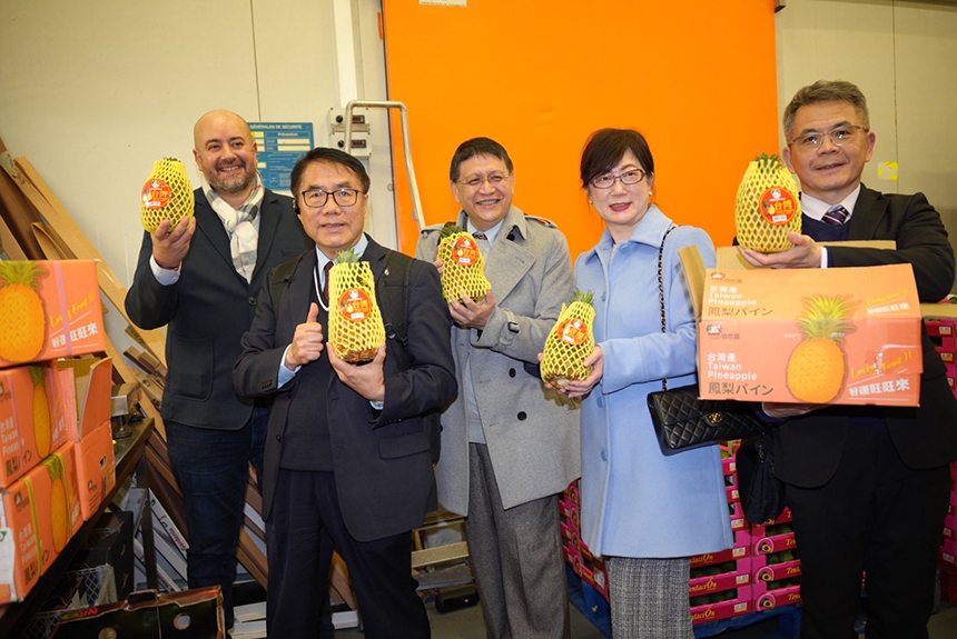 黃偉哲首訪法國拓外銷版圖  展現台南深厚農業實力...