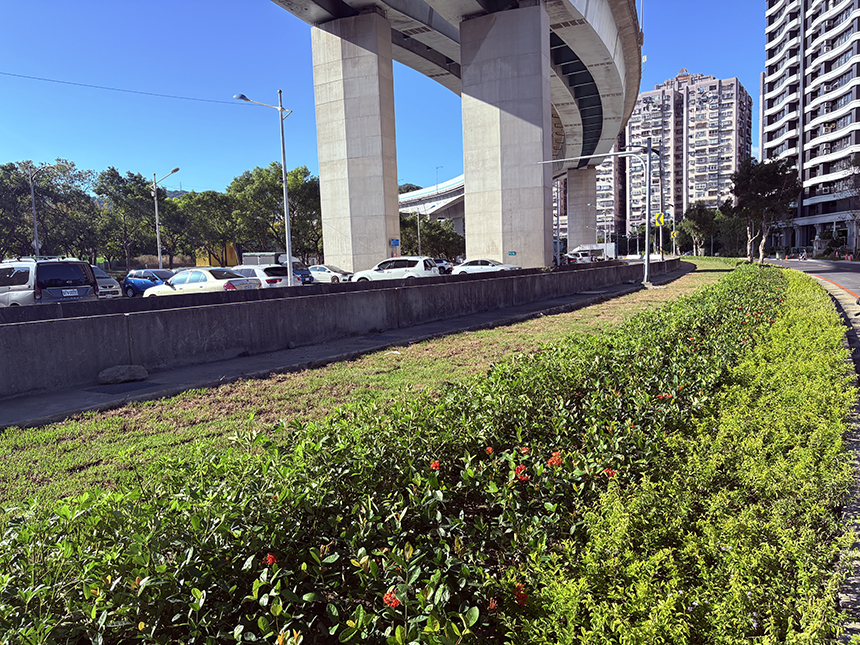 新北市府翻轉五股  成洲七路閒置空地注入「綠」動感...
