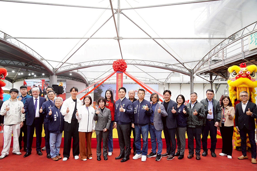 南港機廠社宅2區開工  蔣萬安擘劃南港未來「潮城」願景...