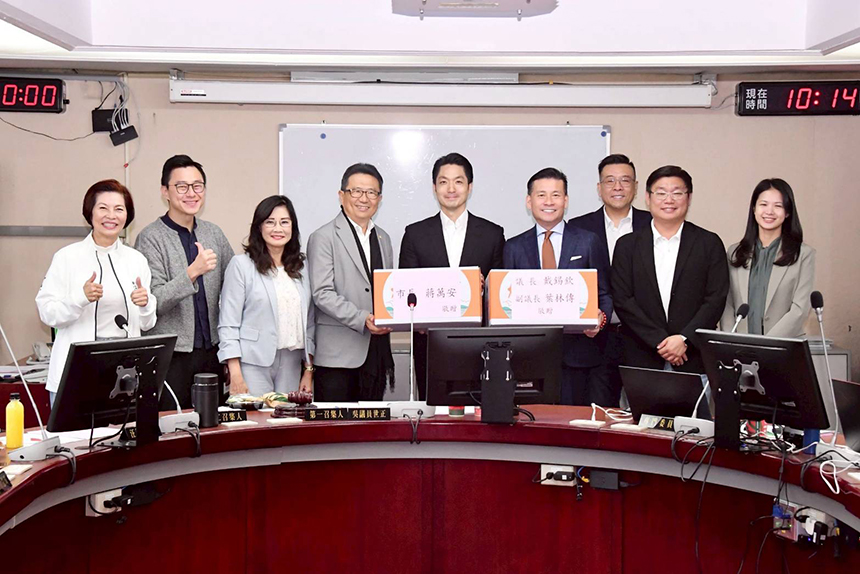 台北市議員就職三週年  蔣萬安感謝議會回饋社會、攜手推...