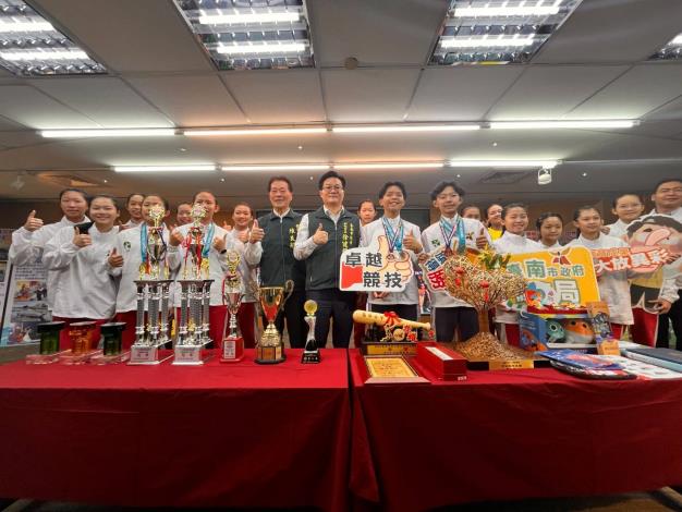 臺南體育局年終成果記者會  展示全民運動與競技並進...