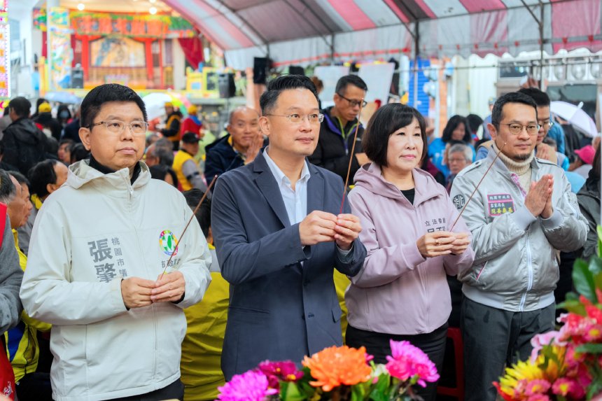 龍潭永福宮建廟280周年慶成圓醮  蘇俊賓：市府與廟方合作...