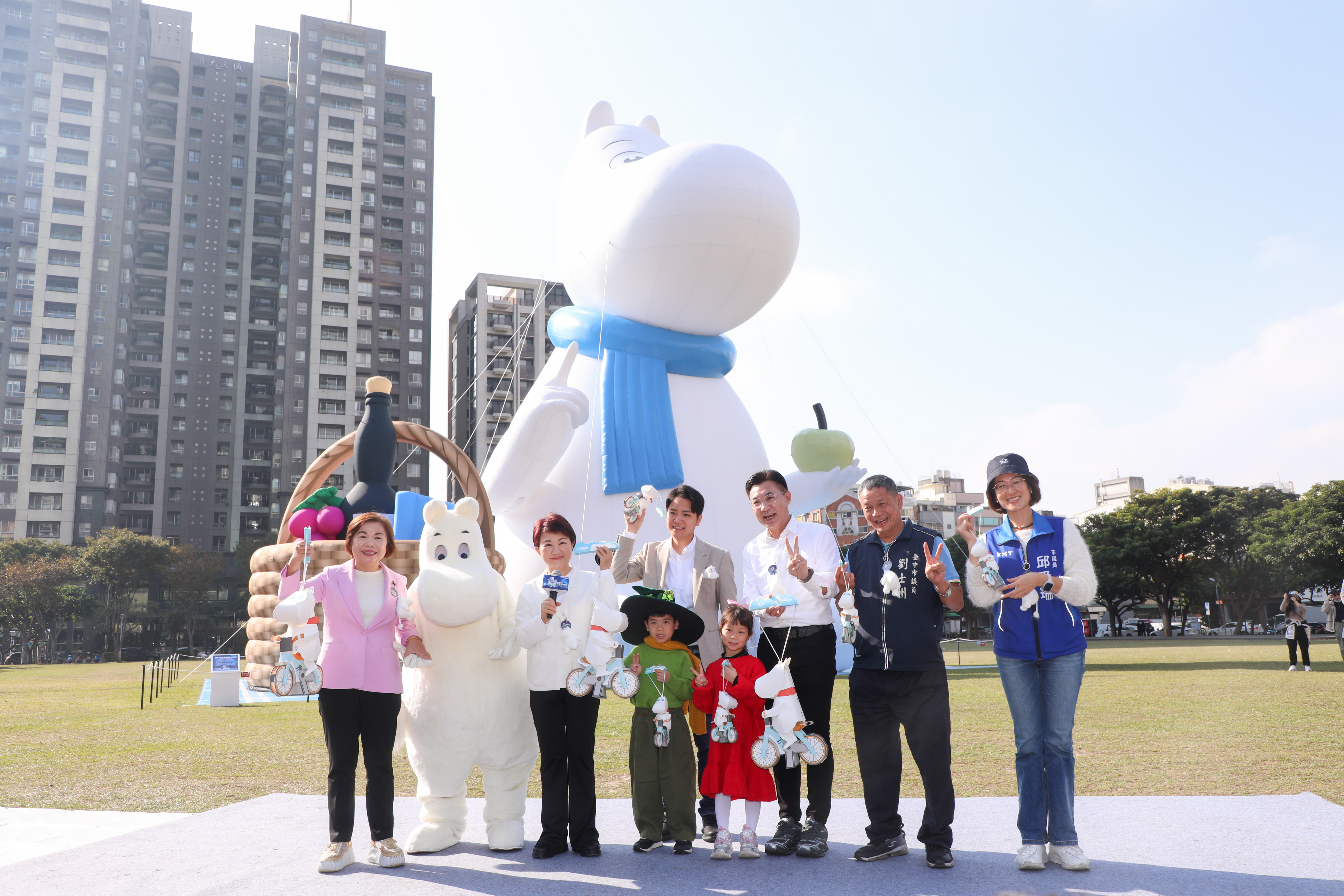 幸福蜜馬在台中！ 點亮幸運光明燈來年MOOMIN ON...
