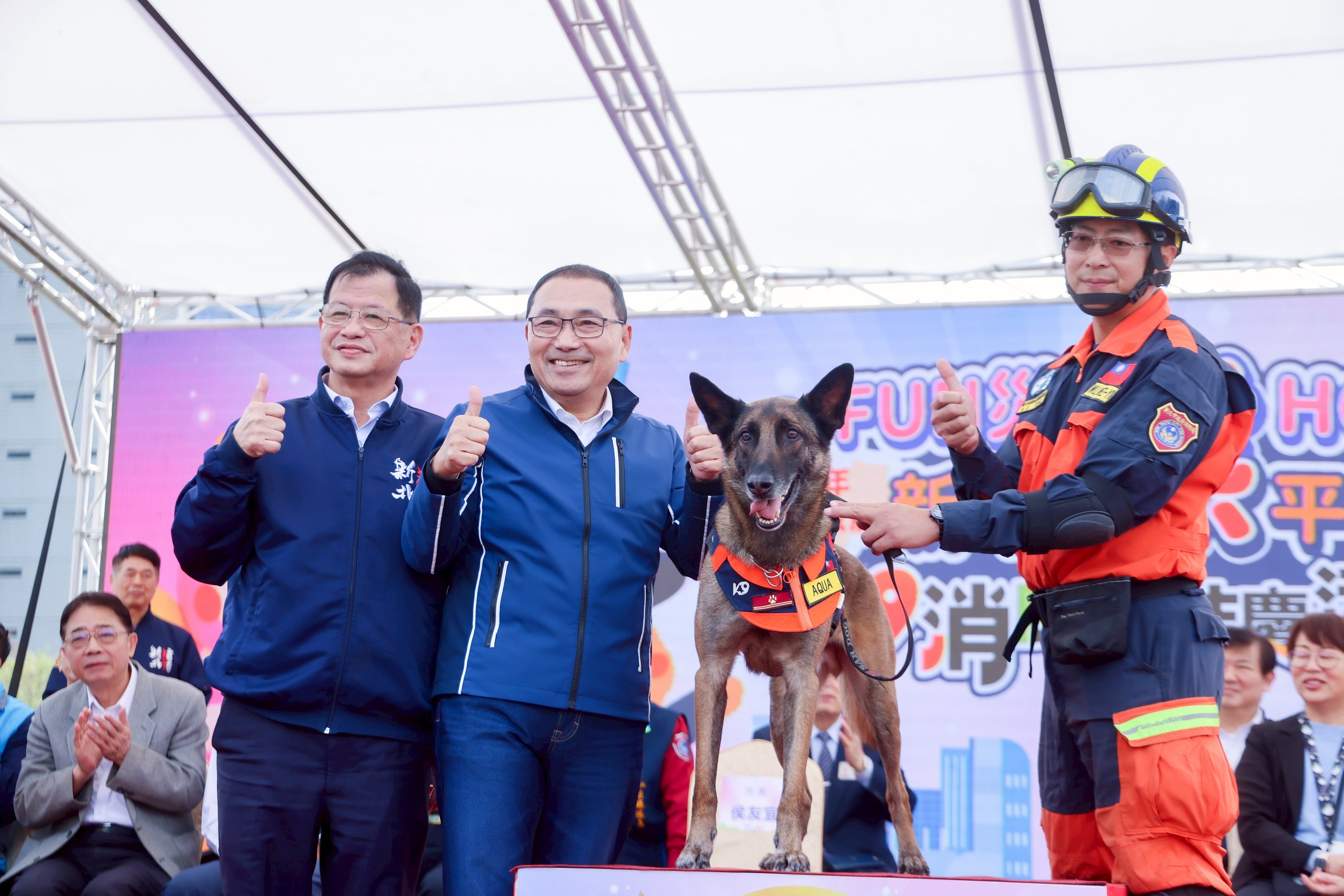 新北持續提升救護能量 侯友宜感謝消防弟兄守護市民安全...