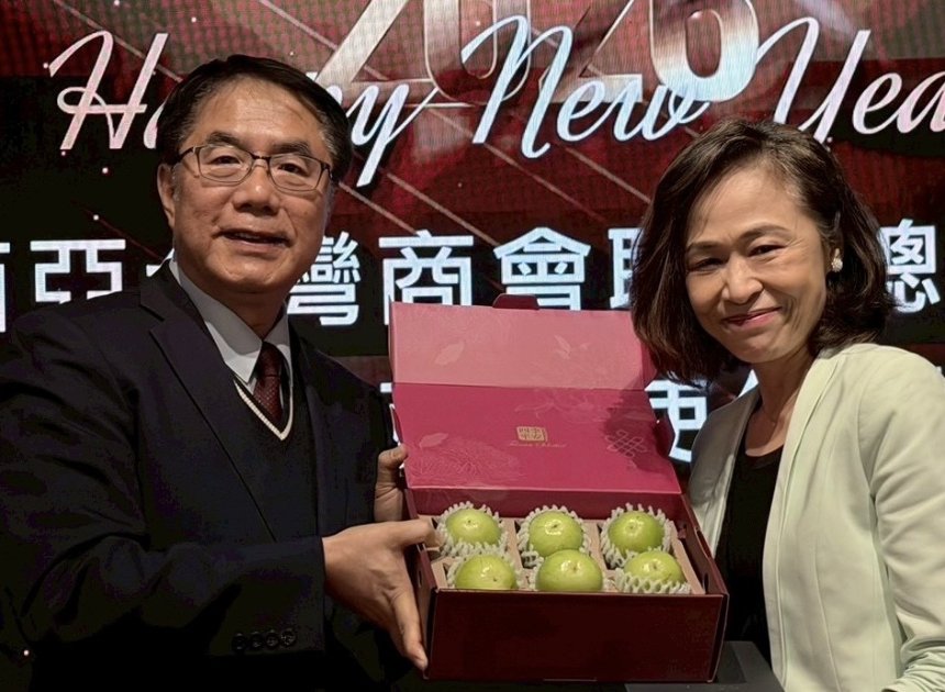 出銷馬來西亞台商聚會  黃偉哲推廣台南農產品...