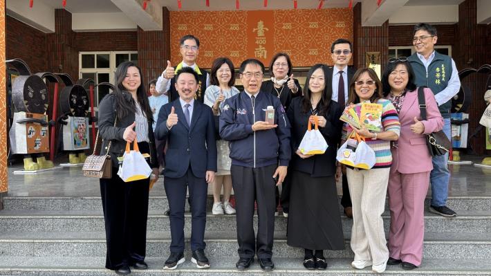 歐洲台灣商會聯合總會拜會黃偉哲 期拓展歐洲市場助臺南品...