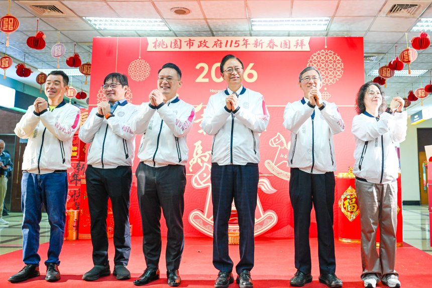 桃市府115年新春團拜  張善政：持續穩健推動市政...