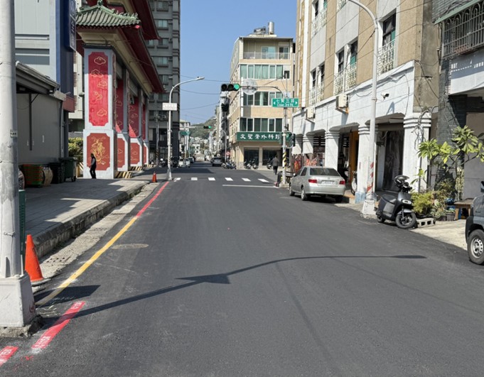 鹽埕區必信街箱涵完成翻新  道路通行安全與排水同步提升