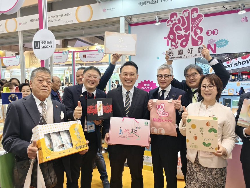 桃園好物進軍東京食品展  蘇俊賓：桃園整合全台食材把台...
