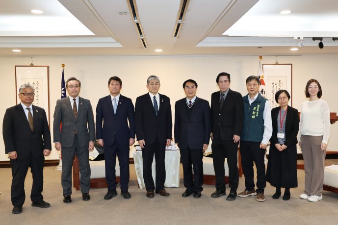 台南、日本宇城地域締盟一週年  黃偉哲親授道路命名公文...