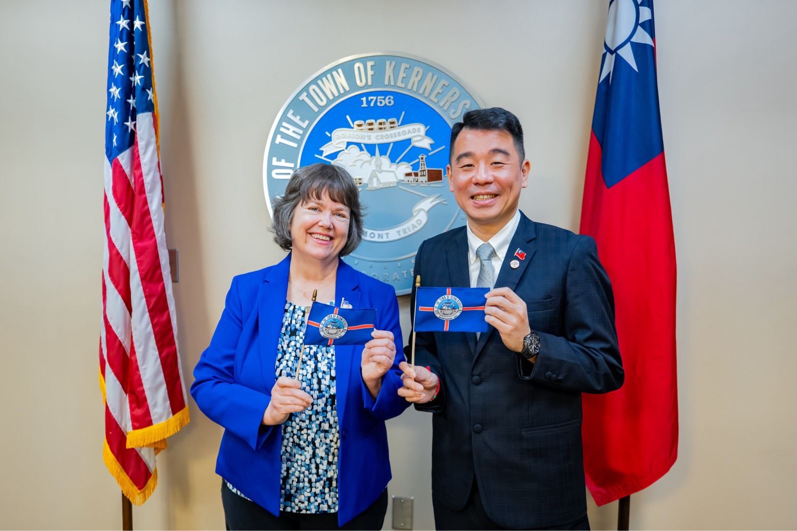 美國科納斯維爾全球唯一姊妹市在大溪　桃園訪團重見22年...