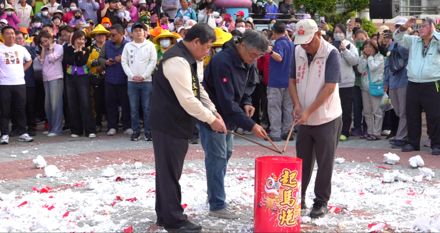 旗山天后宮馬年媽祖文化節  李懷仁與民同祈平安