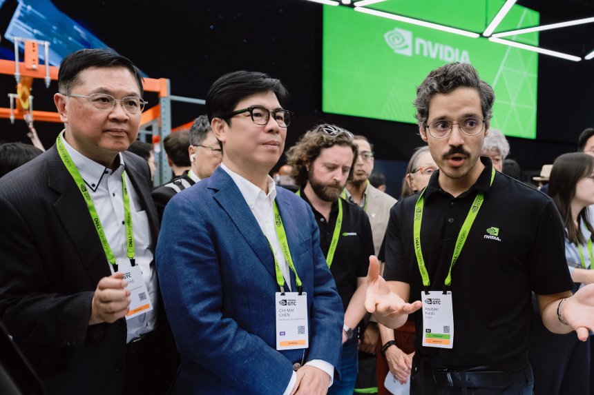 高雄實踐AI智慧治理  陳其邁GTC會晤NVIDIA高層