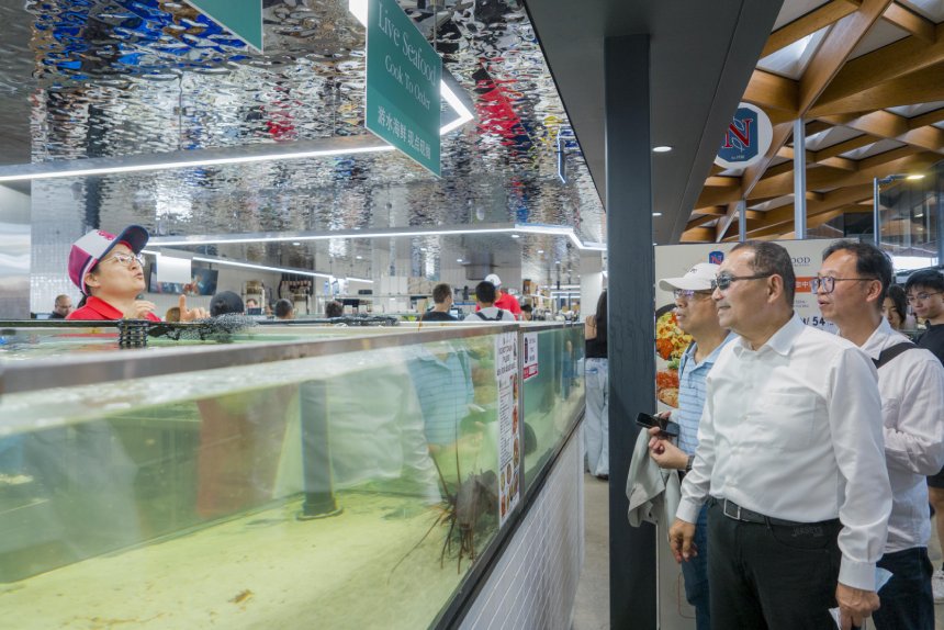 考察雪梨魚市場  侯友宜：借鏡國際經驗、持續翻轉新北市...
