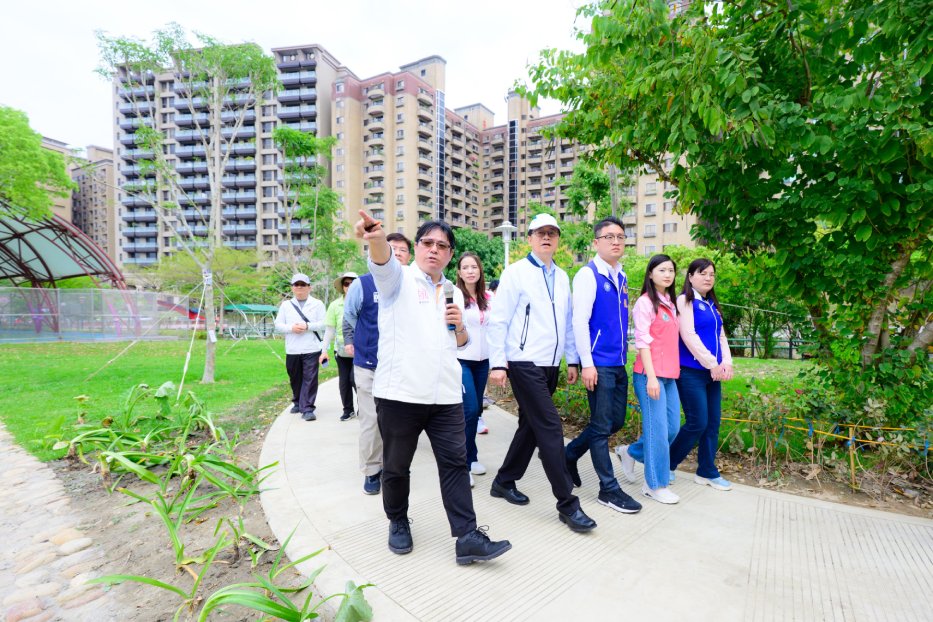 蘆竹大坑溪沿線景觀改善完工  張善政：打造城市綠色廊帶...