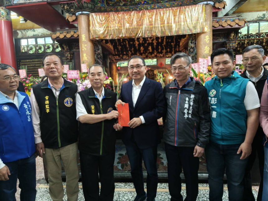 土城大墓公清明祭祀  侯友宜感念義民精神祈求國泰民安...