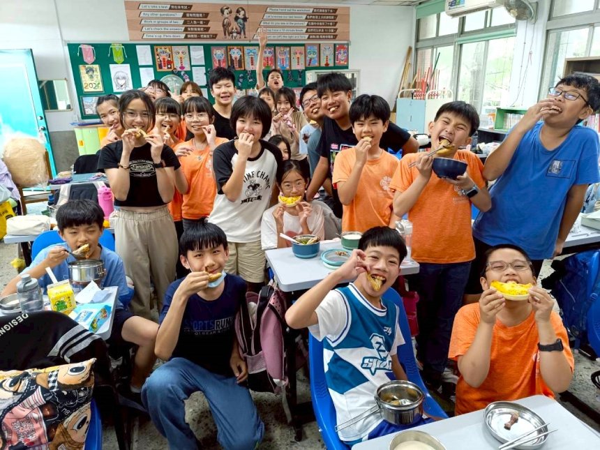 兒童節限定  台南學校午餐變身童趣美食派對...