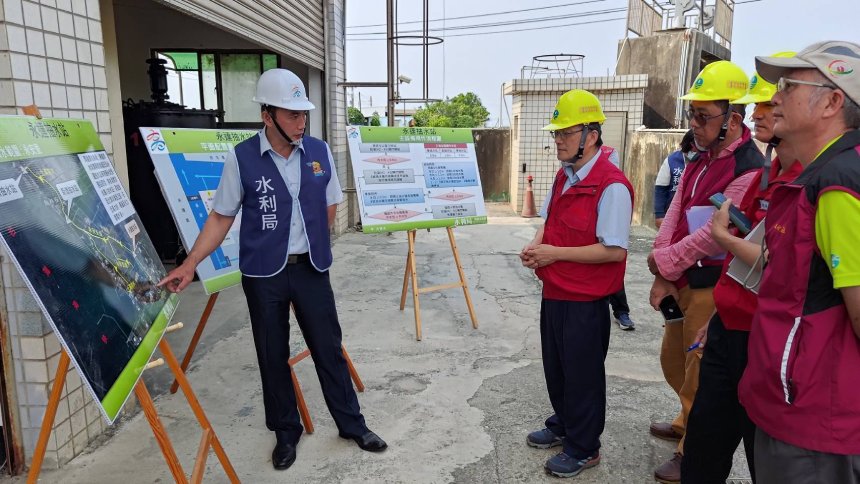 水利署率隊督導高雄防汛整備  抽水設施運作正常備戰汛期