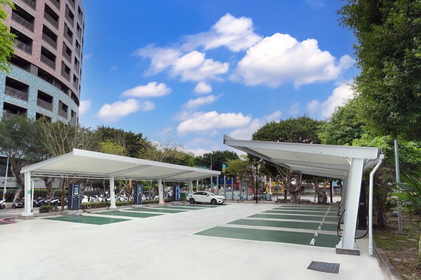 台北市政府產業局攜手U-Power  打造高效電動汽車充電站...