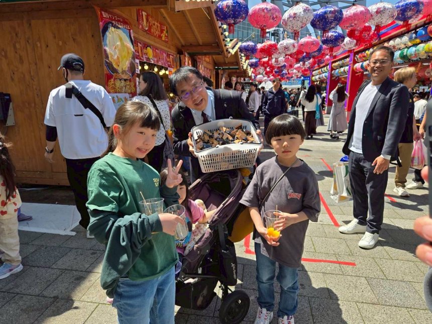 日本「台灣祭」10週年  黃偉哲快閃赴日推廣台南農特產...
