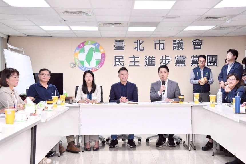 蔣萬安赴民進黨團說明重大法議案  爭取支持各項市政推動...