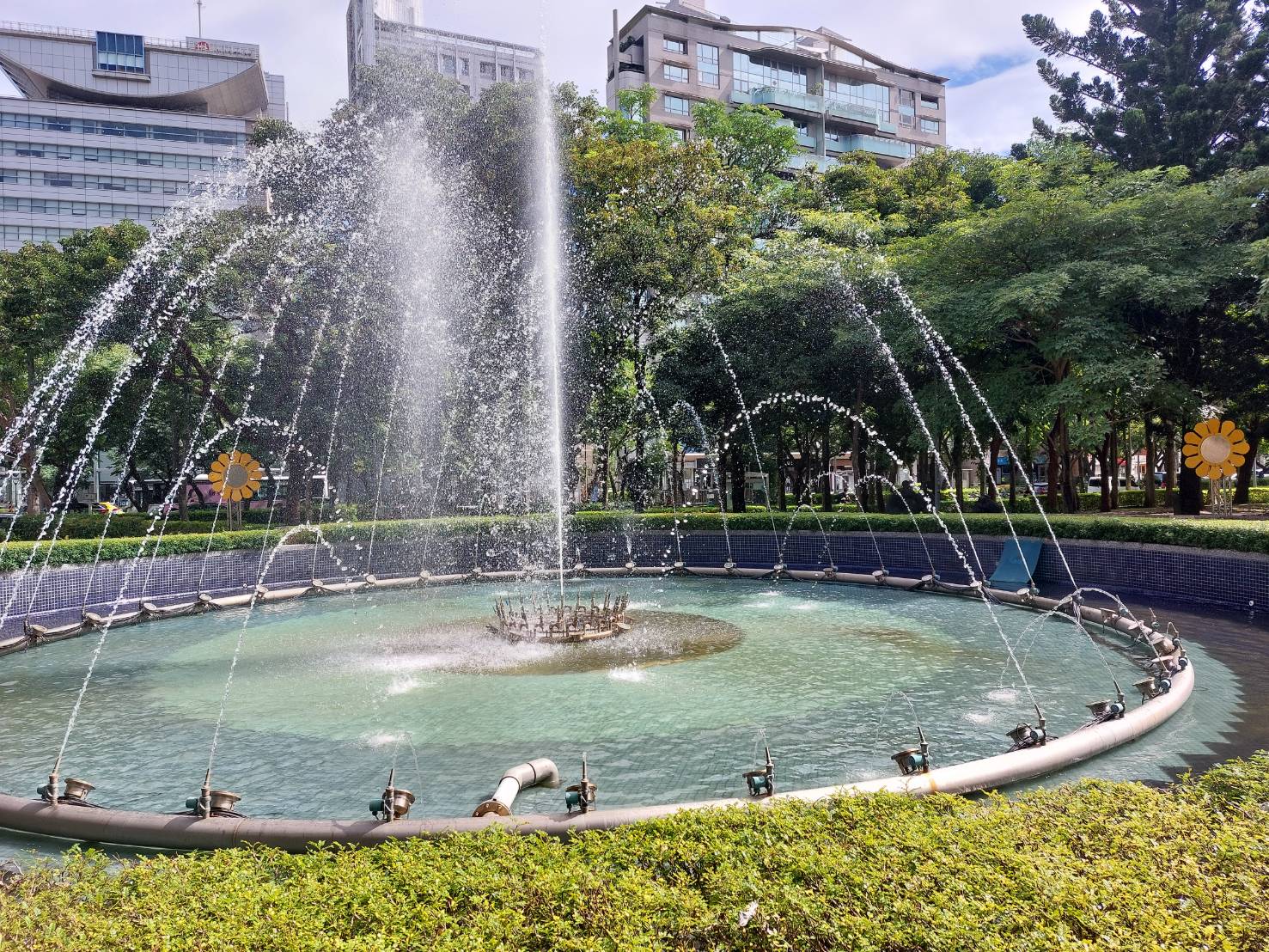 涼感公園迎接炎夏 北投、忠誠噴水池一秒降溫...