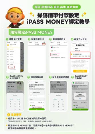 臺南YouBike功能再進化！iPASS MONEY支付服務5/6起正式上線...