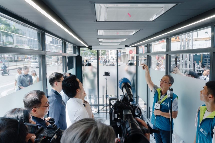 全台首座戶外負壓式吸菸室啟用  蔣萬安：台北邁向無菸城...