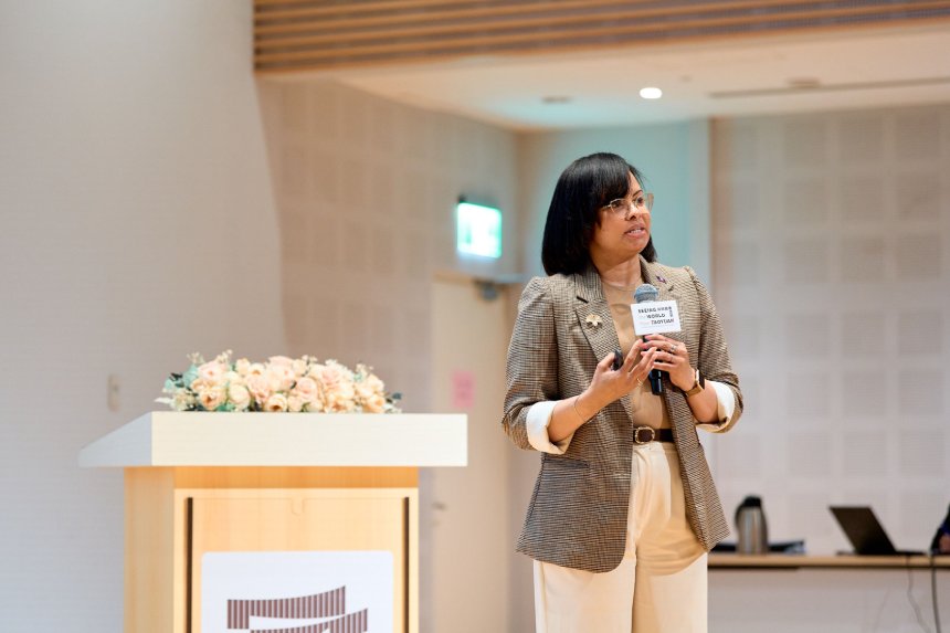 貝里斯大使梅凱瑟蒞桃演講  分享中美洲友邦魅力...