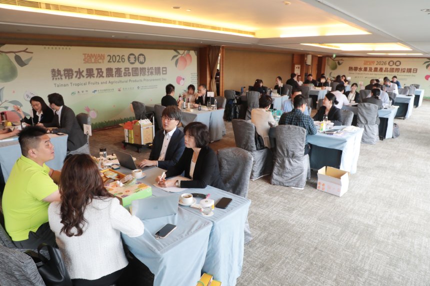 台南熱帶水果採洽會登場  黃偉哲力推優質農產拓展海外市...