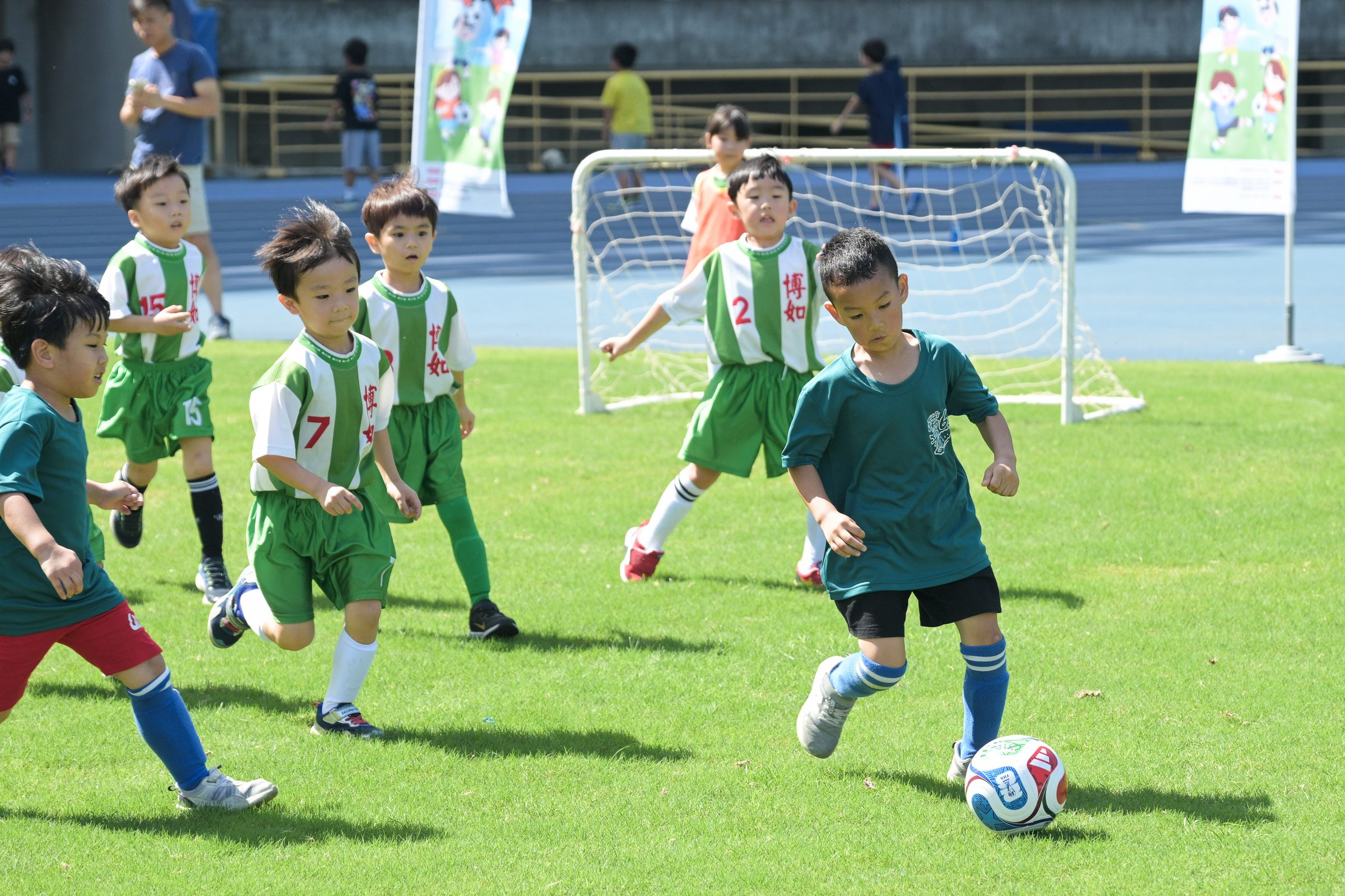 2026臺北市幼兒足球錦標賽萌力開踢　144隊千名小將齊聚...