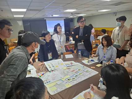 暢想公園未來式  內湖134號公園辦願景工作坊...