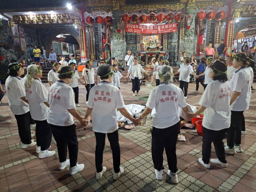 蔴荳社尪祖夜祭復辦第8年  傳承文化貼近生活...