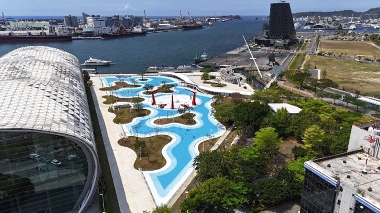 高雄市星光水岸公園5月30日升級啟用  水陸雙主題打造夏日新地標