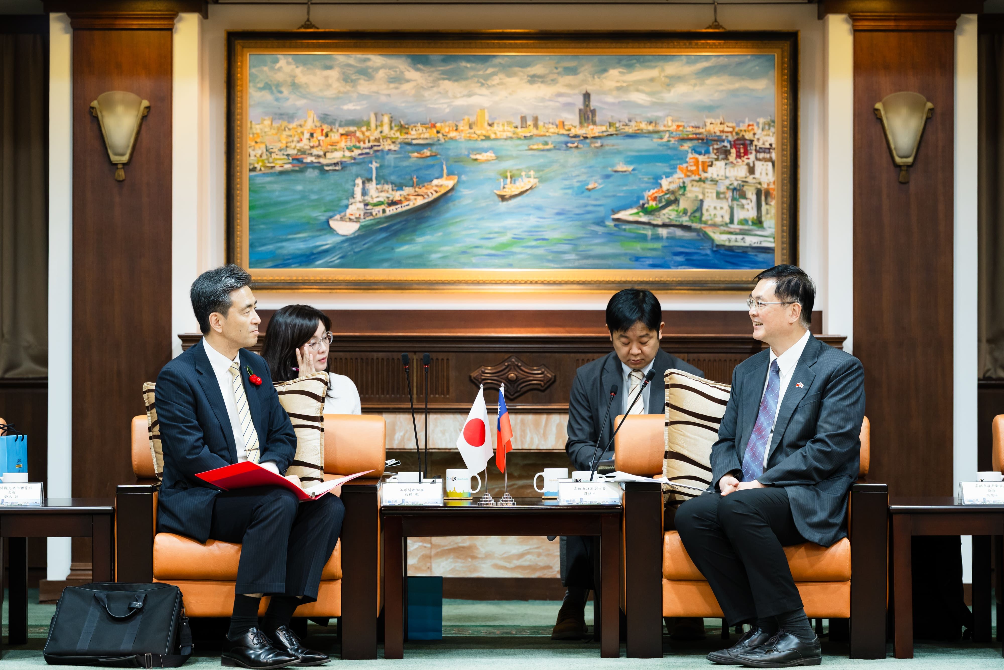 山形縣副知事率團訪高 深化觀光、教育及農產合作